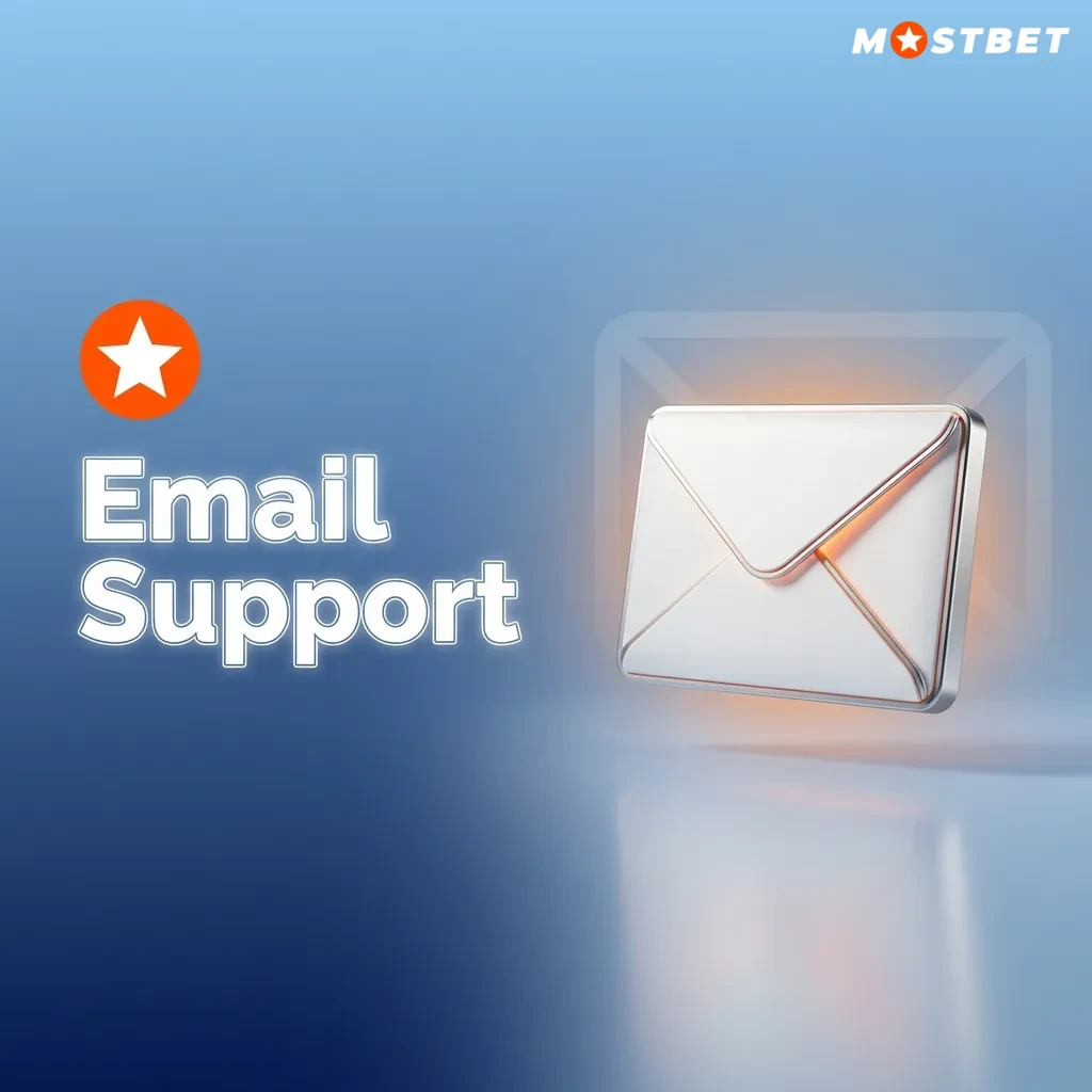 Illustration of a person composing a detailed support email on a laptop with message and attachment icons