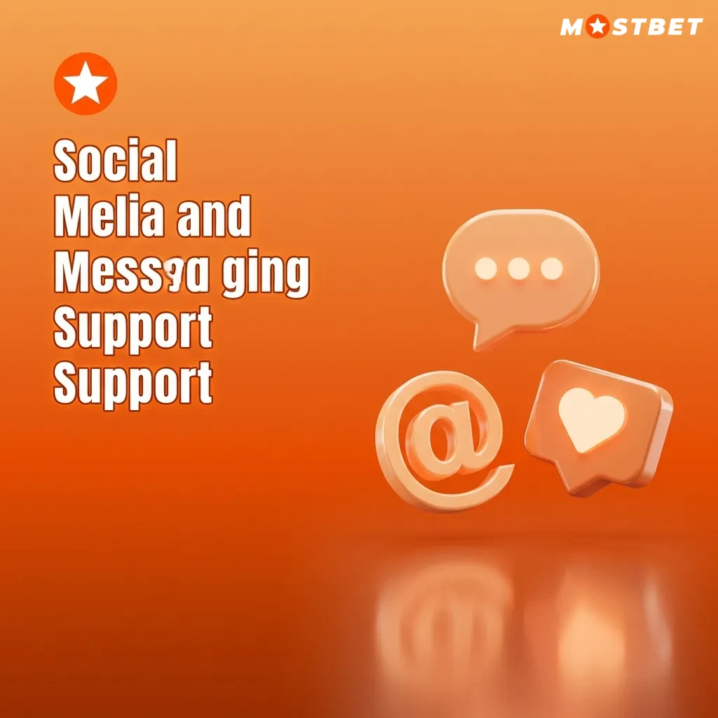 Illustration of customer support via WhatsApp, Telegram, Facebook Messenger and Twitter (X) on a smartphone screen