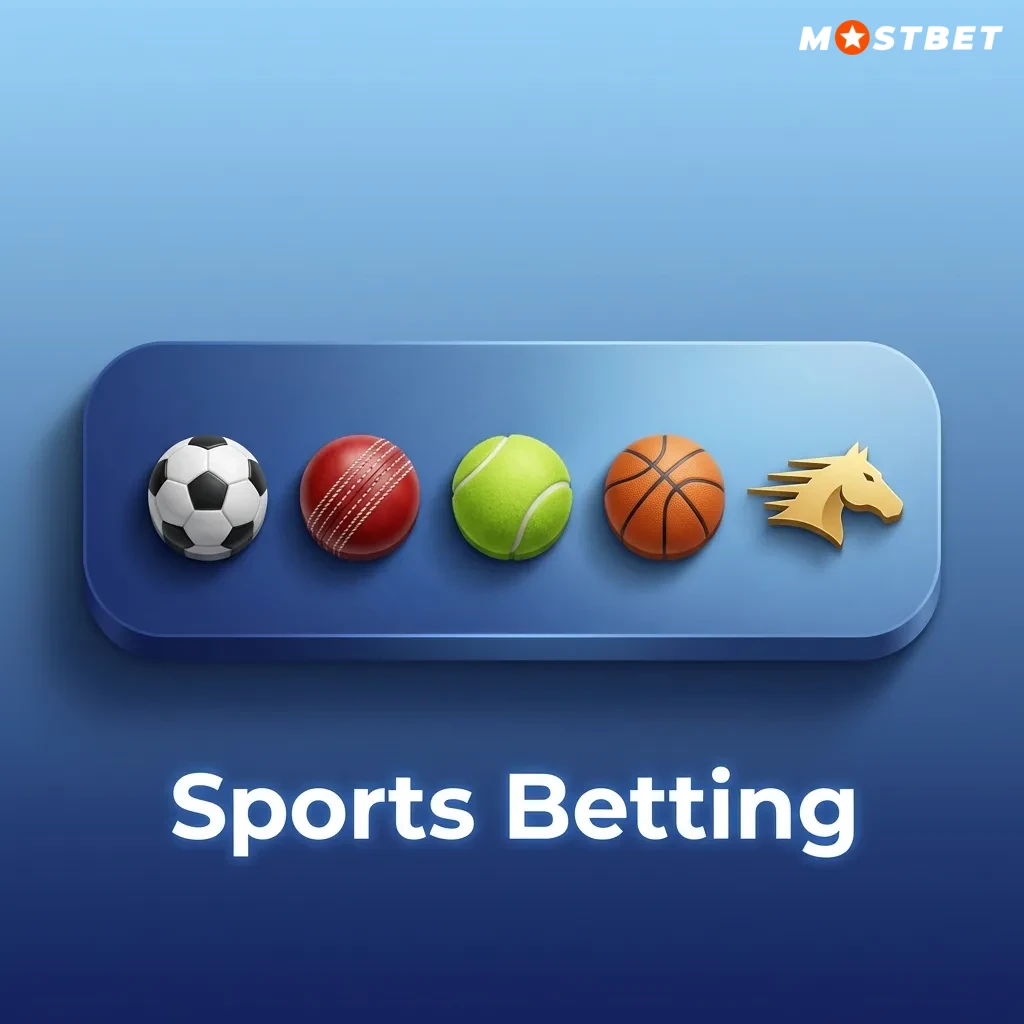 Sports betting interface in India showing odds for cricket, football, kabaddi and other live and pre-match events