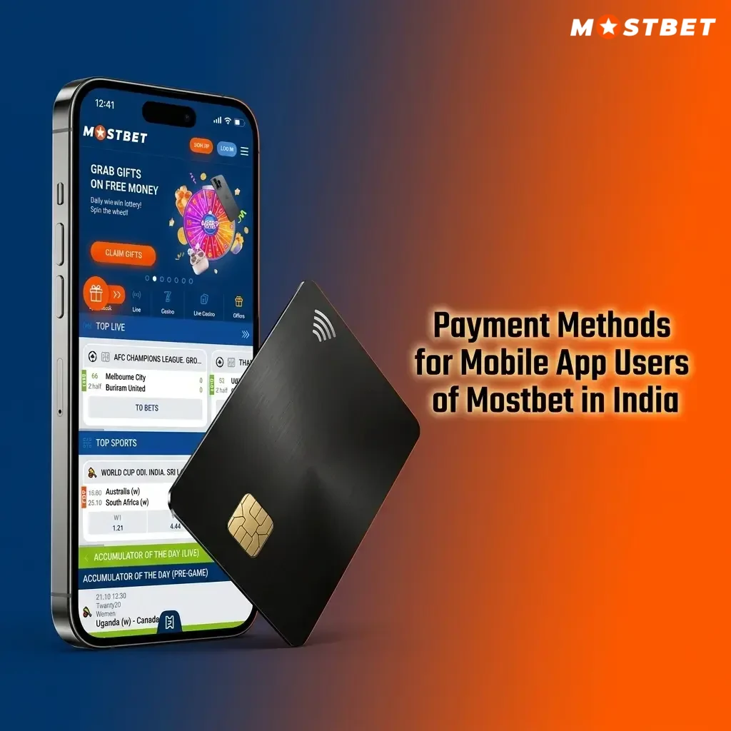 Mostbet India mobile app payment methods table showing UPI, PhonePe, Paytm, Net Banking, and crypto deposit limits