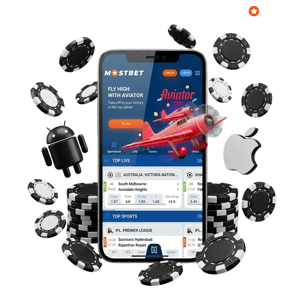Mostbet app for sports betting and casino games – free download for full mobile access anywhere.