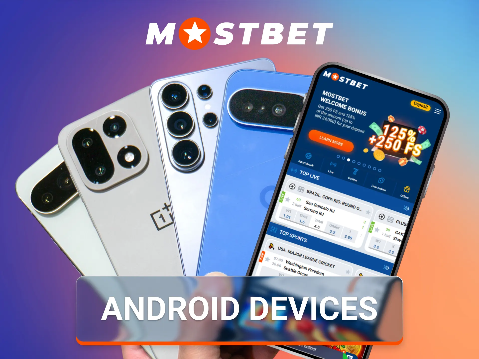 Check if your Android device is compatible with the Mostbet app.