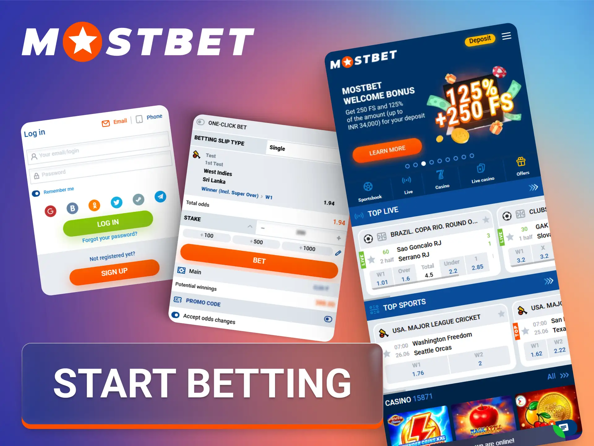 Learn how to place your first bet using the Mostbet app.